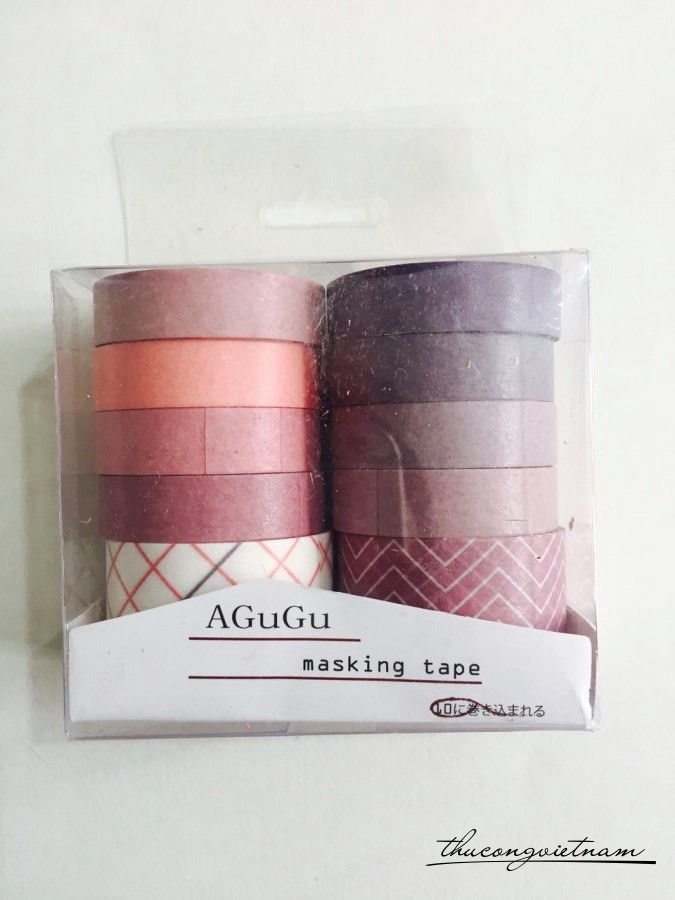 Băng keo giấy Washi Tape - Mẫu 9